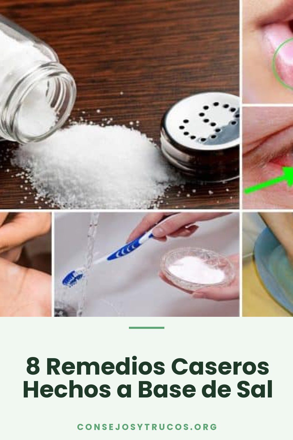 8 Remedios Caseros Hechos a Base de Sal