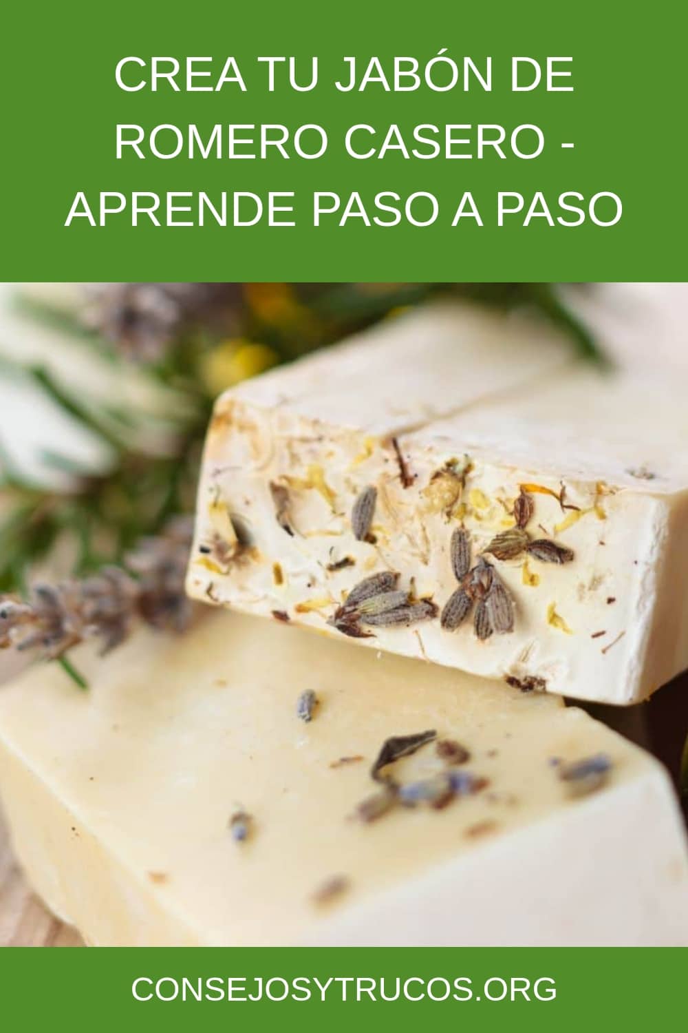 Crea Tu Jabon de Romero Casero Aprende Paso a Paso generated pin 2061
