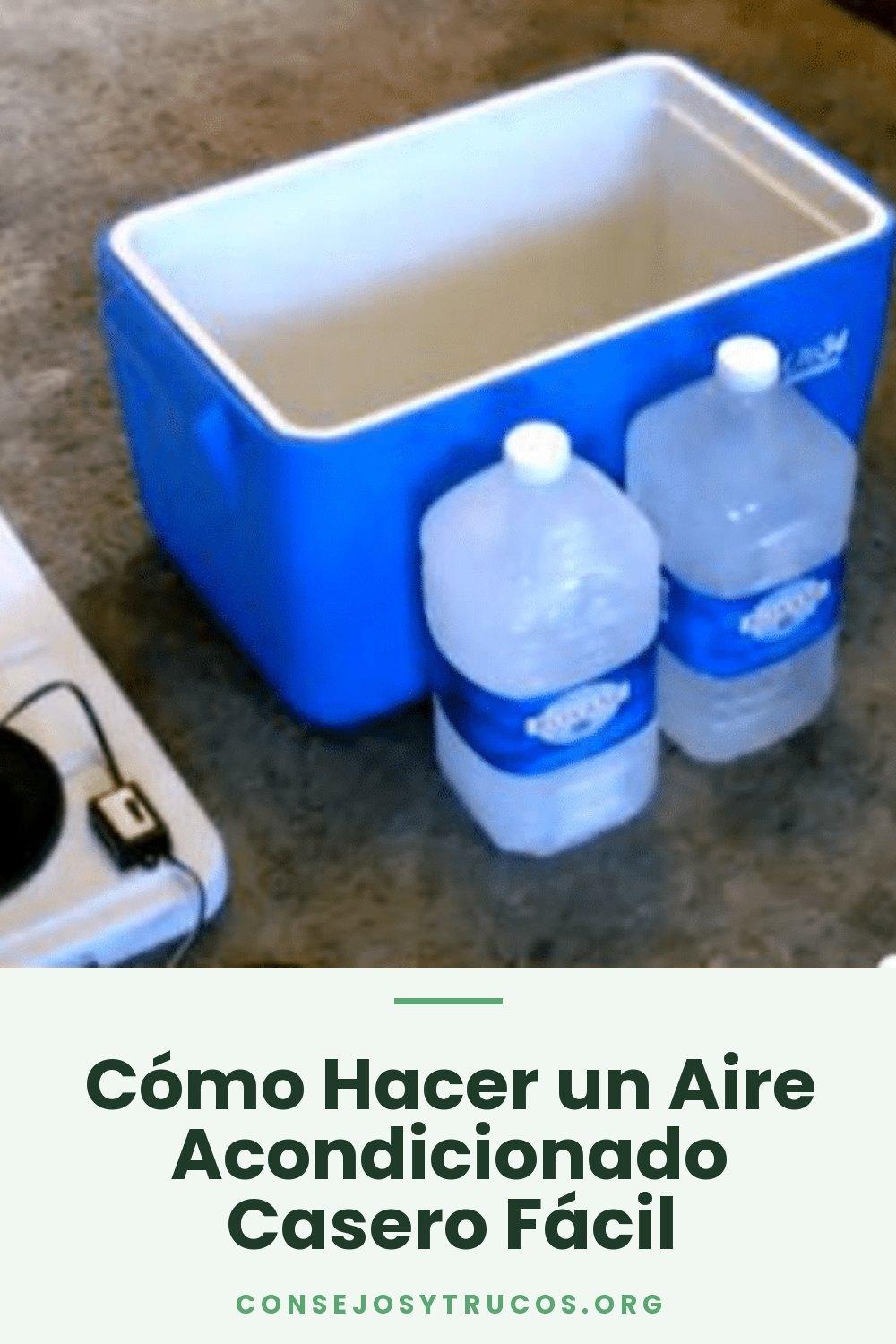 Cómo Hacer un Aire Acondicionado Casero Fácil