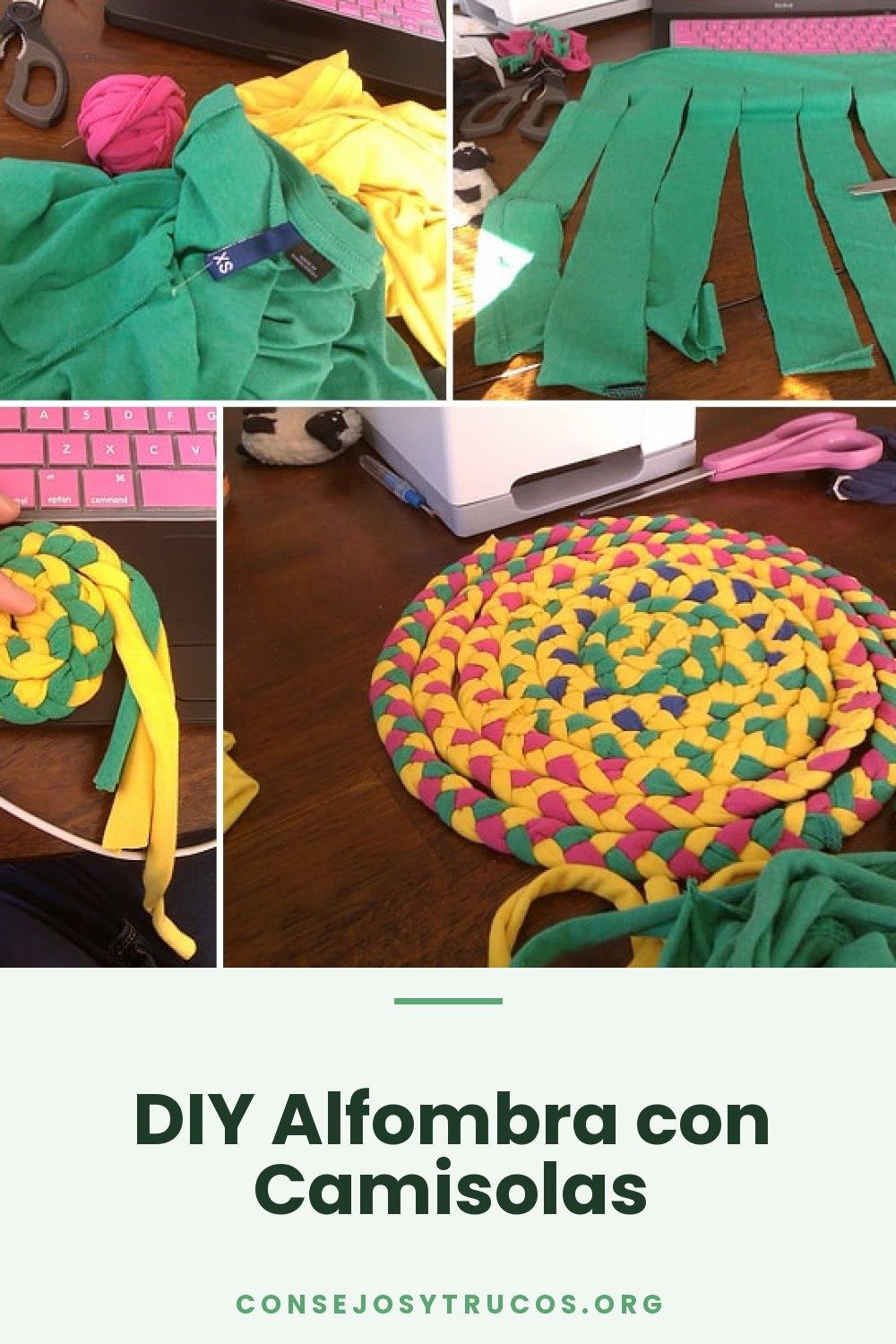 DIY Alfombra con Camisolas