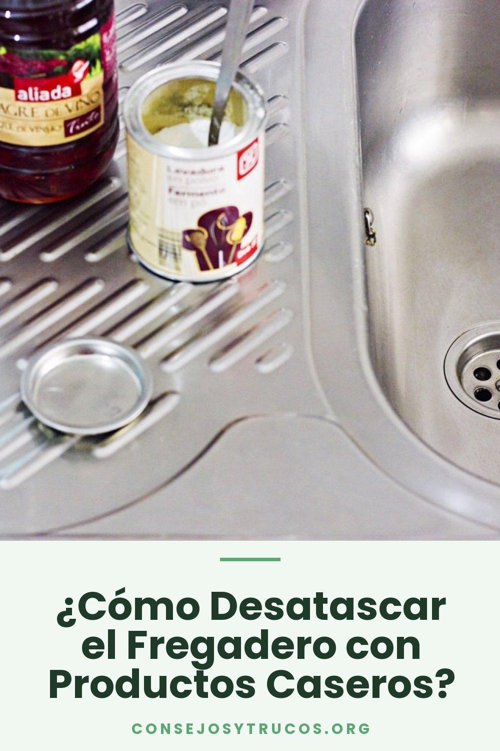 ¿Cómo Desatascar el Fregadero con Productos Caseros?