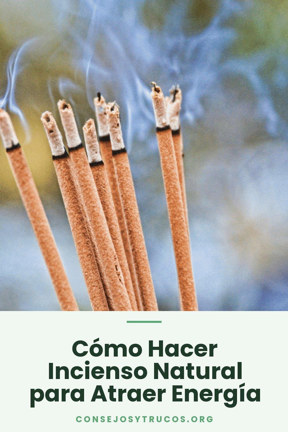 Cómo Hacer Incienso Natural para Atraer Energía