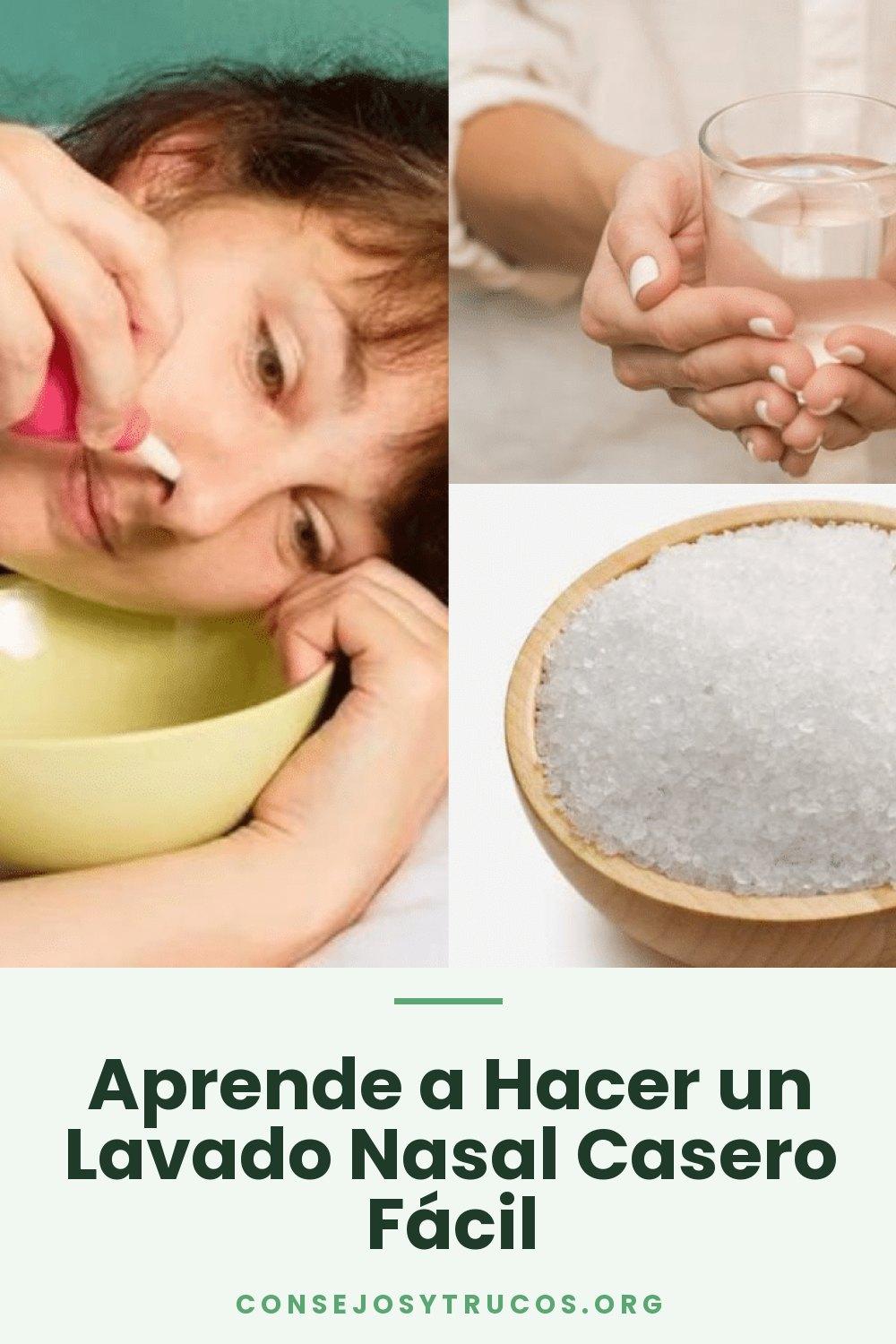 Aprende a Hacer un Lavado Nasal Casero Fácil
