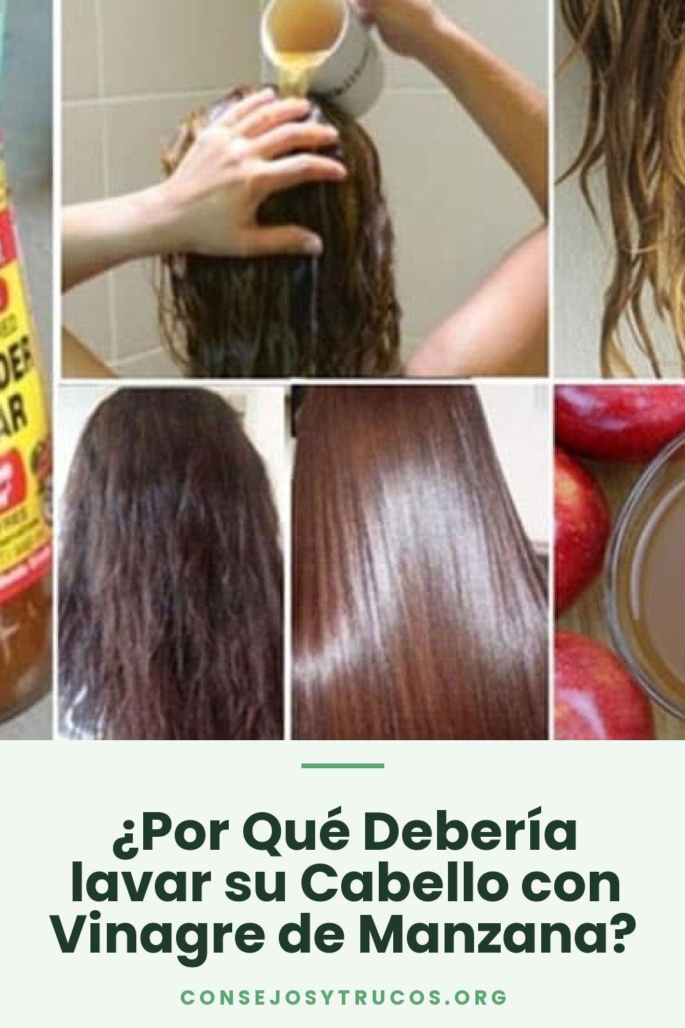 ¿Por Qué Debería lavar su Cabello con Vinagre de Manzana?