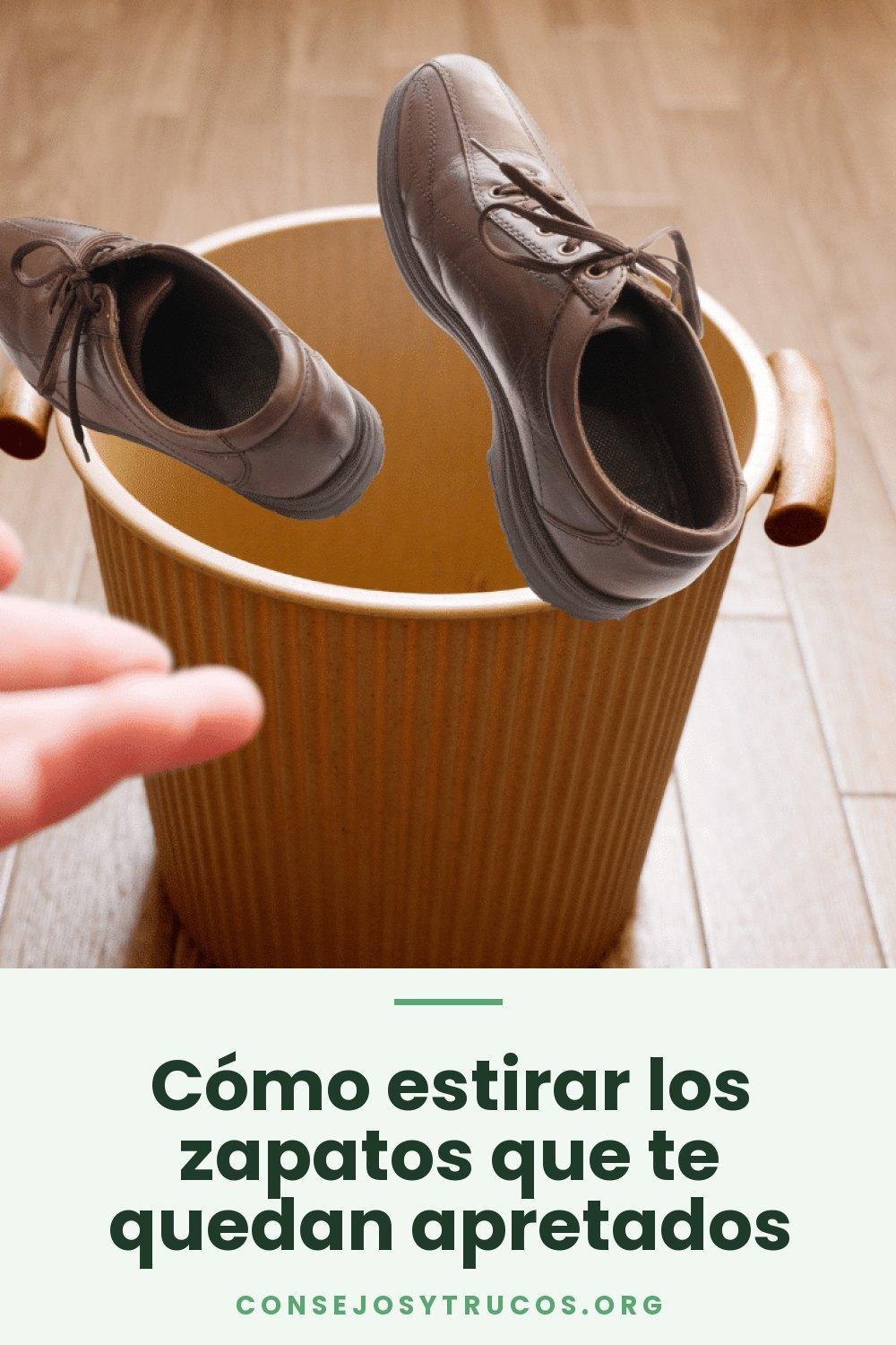 Cómo estirar los zapatos que te quedan apretados