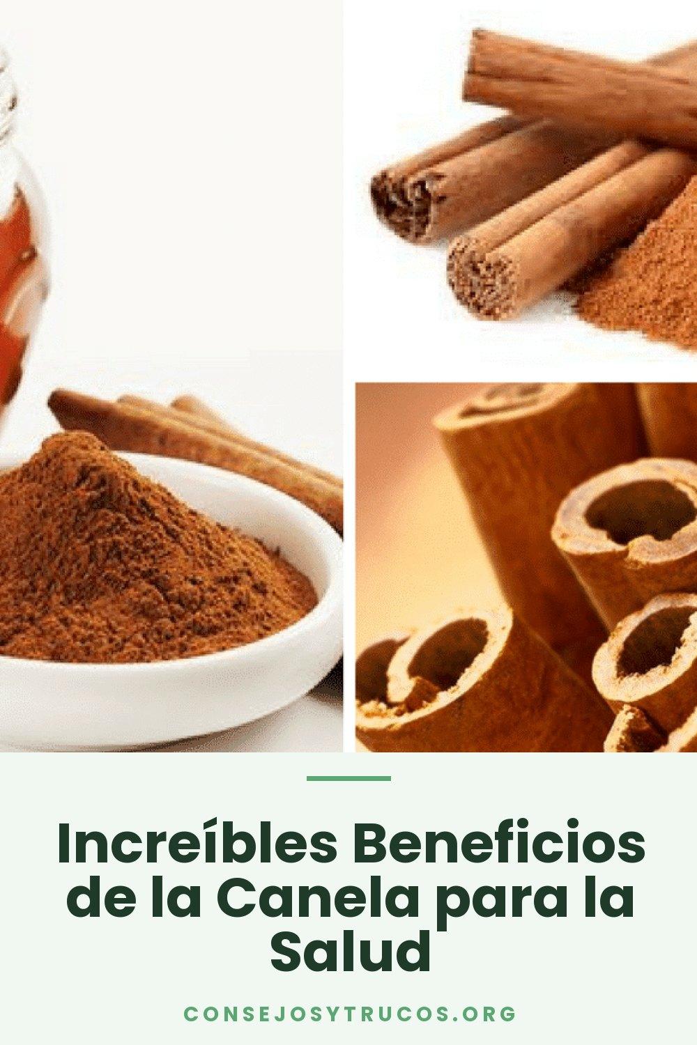 Increíbles Beneficios de la Canela para la Salud