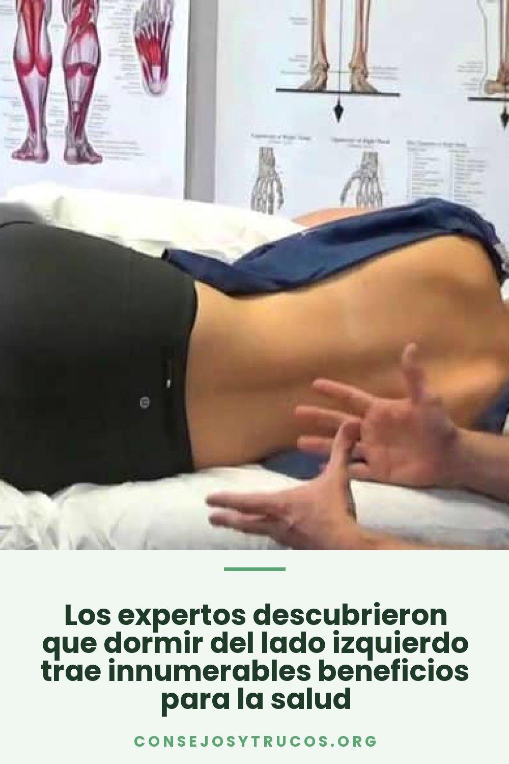 Los expertos descubrieron que dormir del lado izquierdo trae innumerables beneficios para la salud