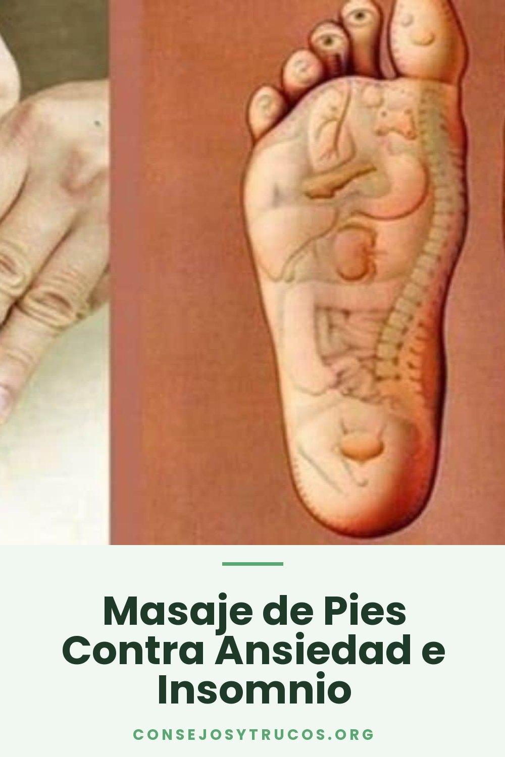 Masaje de Pies Contra Ansiedad e Insomnio
