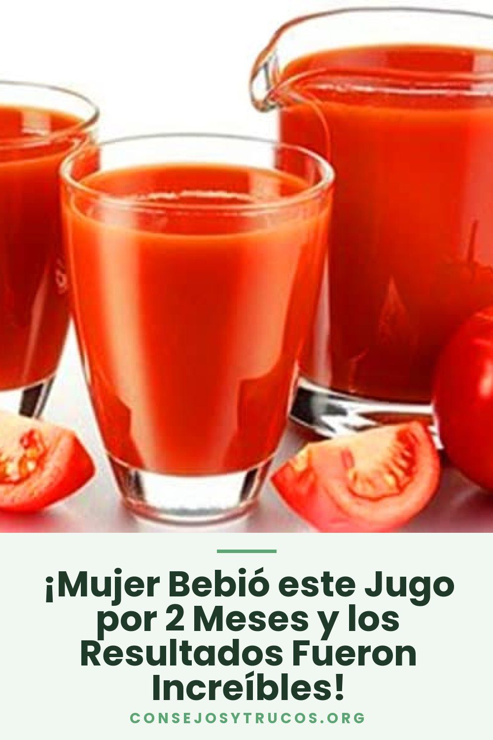 ¡Mujer Bebió este Jugo por 2 Meses y los Resultados Fueron Increíbles!