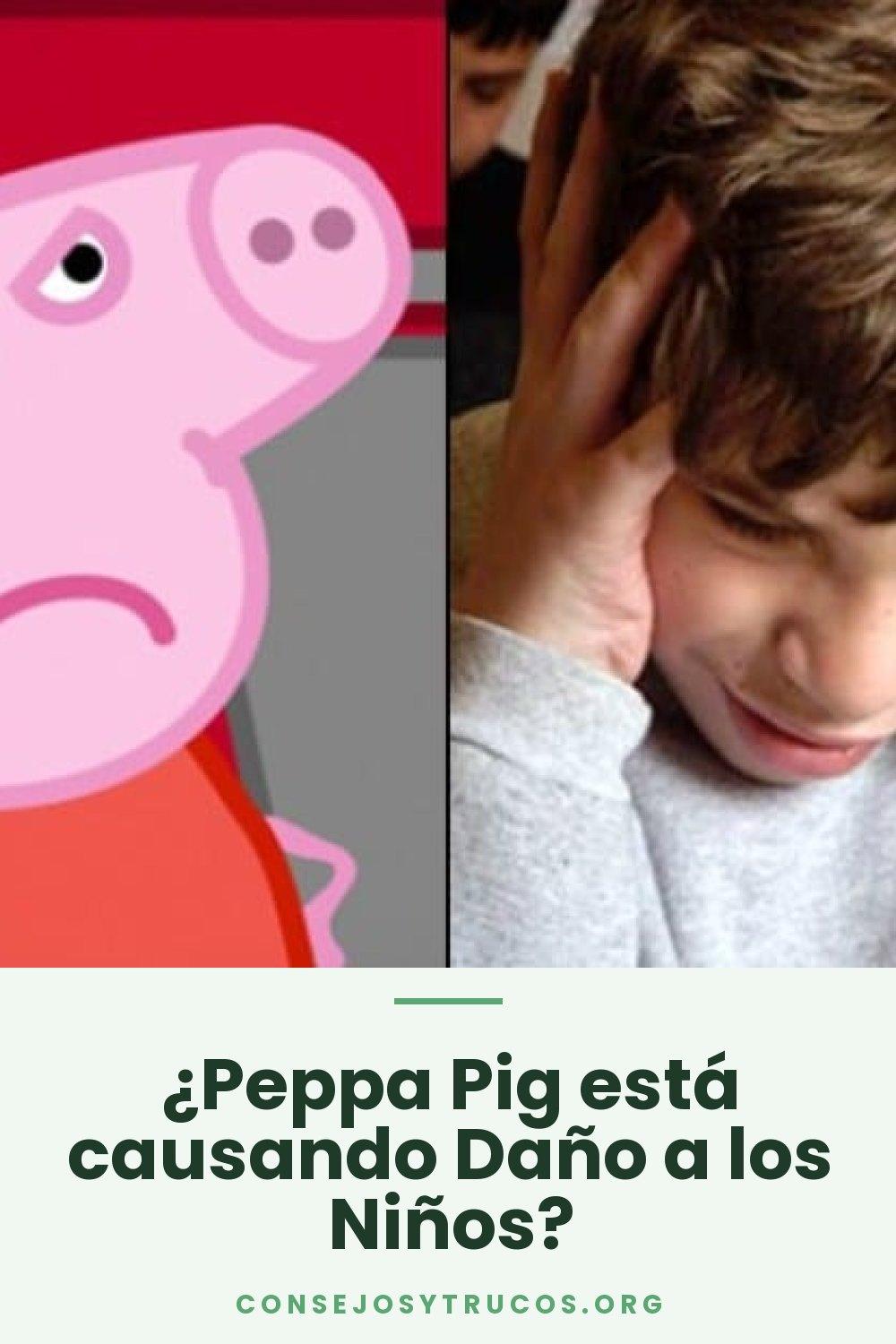 ¿Peppa Pig está causando Daño a los Niños?