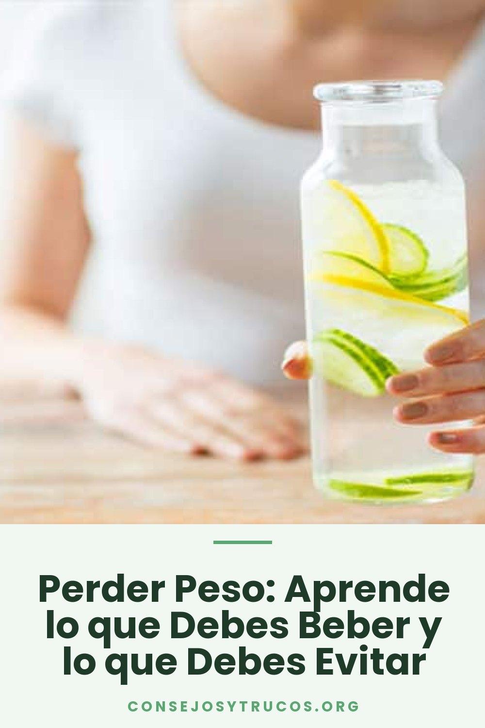 Perder Peso: Aprende lo que Debes Beber y lo que Debes Evitar