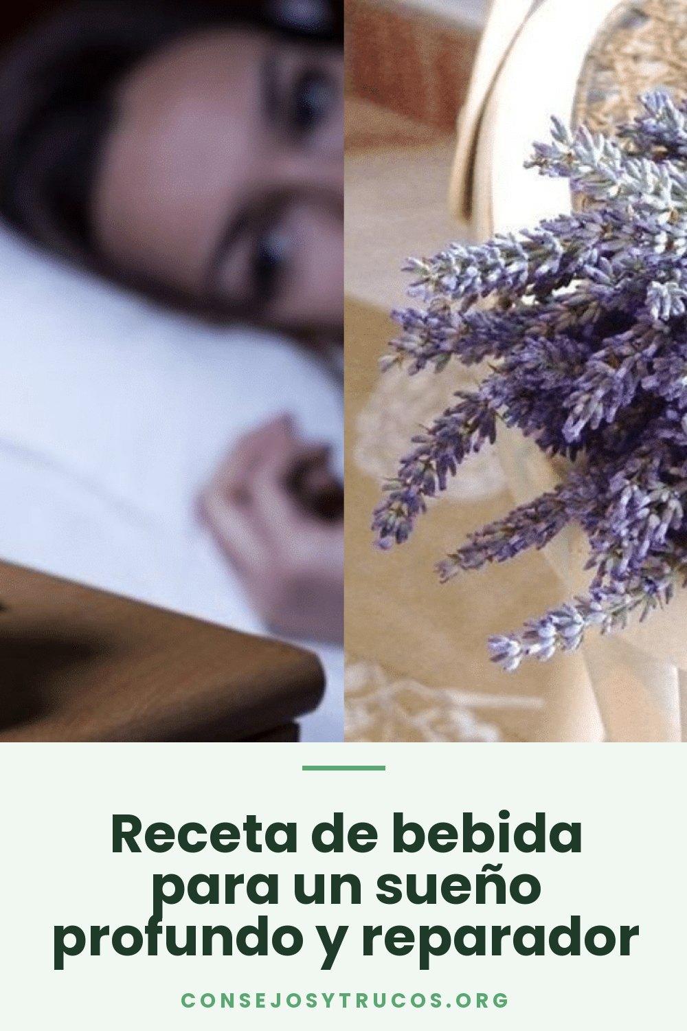 Receta de bebida para un sueño profundo y reparador