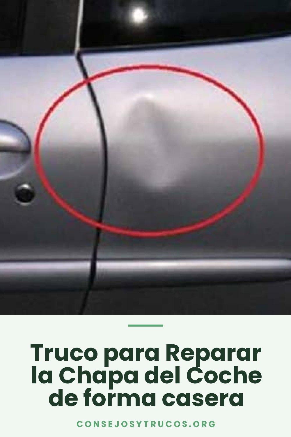 Truco para Reparar la Chapa del Coche de forma casera