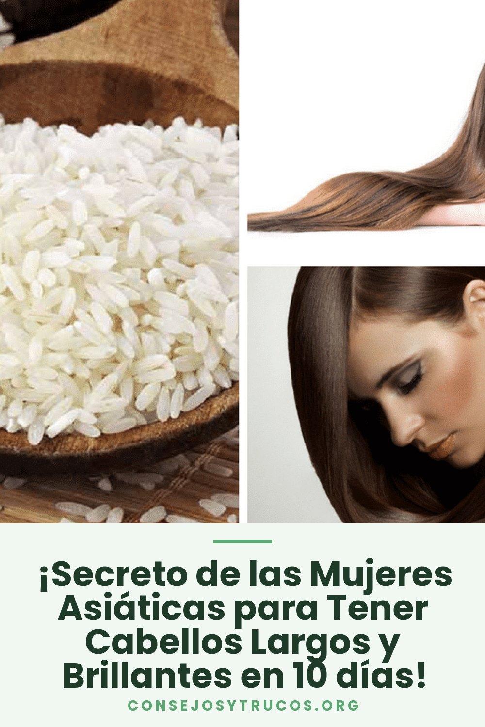 ¡Secreto de las Mujeres Asiáticas para Tener Cabellos Largos y Brillantes en 10 días!