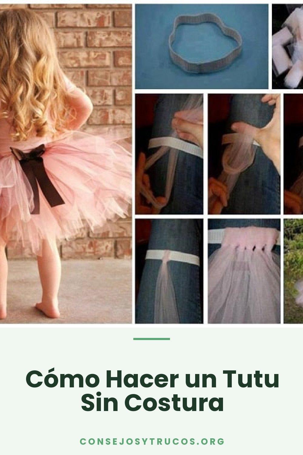 Cómo Hacer un Tutu Sin Costura
